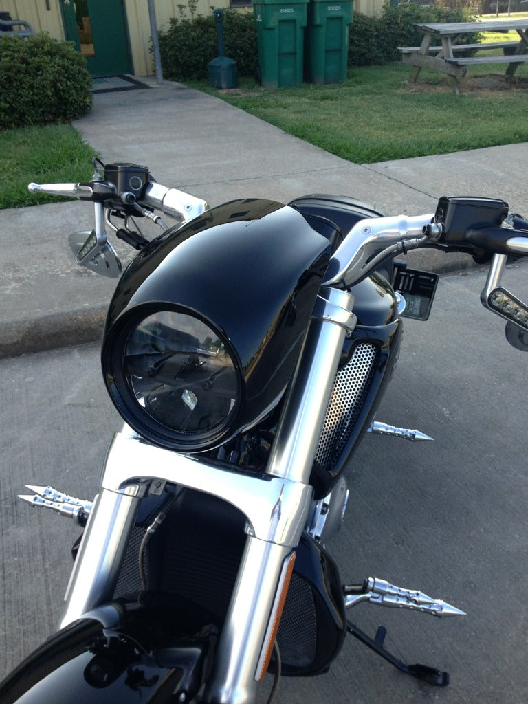 Headlight Fairing HD V ROD Dyna Softail FXBB Sportster Universal