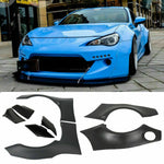 2013-2020 Scion FR-S Subaru Brz Toyota 86 Cuerpo Completo Kit FENDER Flares Arco