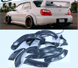 2000-2007 Subaru Impreza Wrx Sti FENDER Bengalas Rueda Arcos Recortes Paneles