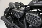 Bobber Öl Tank Batterie Seite Bezüge 14 + Harley Davidson Sportster IRON883 72