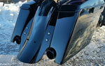 STRETCHED EXTENDED SADDLEBAGS FENDER HARLEY TOURING BAGGER ELECTRA ULTRA GLIDE