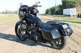 Harley FXR Sportster Dyna Softail M8 Touring FXRT Clamshell Saddlebags Pannier