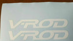 Decals Stickers FOR V-rod VROD Harley Davidson Night Rod REAR FENDER V ROD NRS