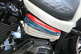 Huile Réservoir Côté Housses 18 + Harley Davidson Softail M8 Héritage Classique