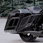 Stretched Side Covers 09-13 HD Touring / Bagger Electra Ultra Street Road King Glide FLHX FLHR FLTR - RIDER PITSTOP
